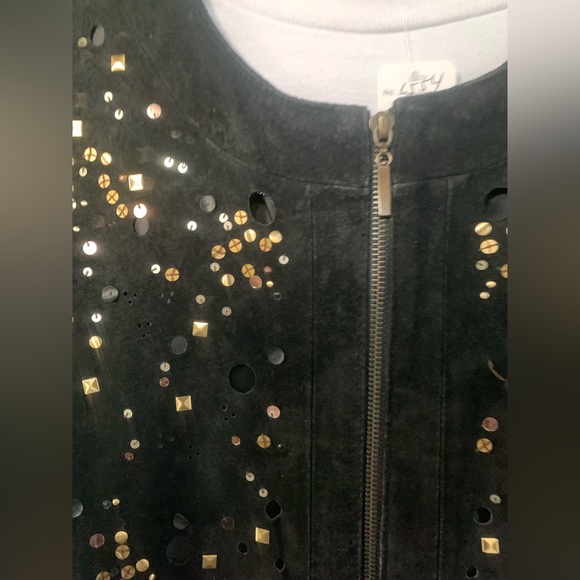 Bob Mackie Studio Leather jacket - Picture 4 of 5